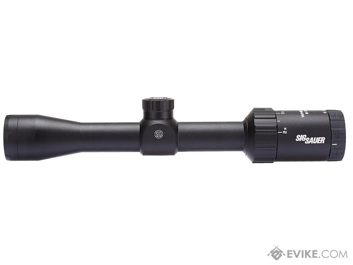 SIG SAUER Whiskey 3 Rifle Scope (Model: 2-7x32mm / BDC-1 Quadplex Reticle)