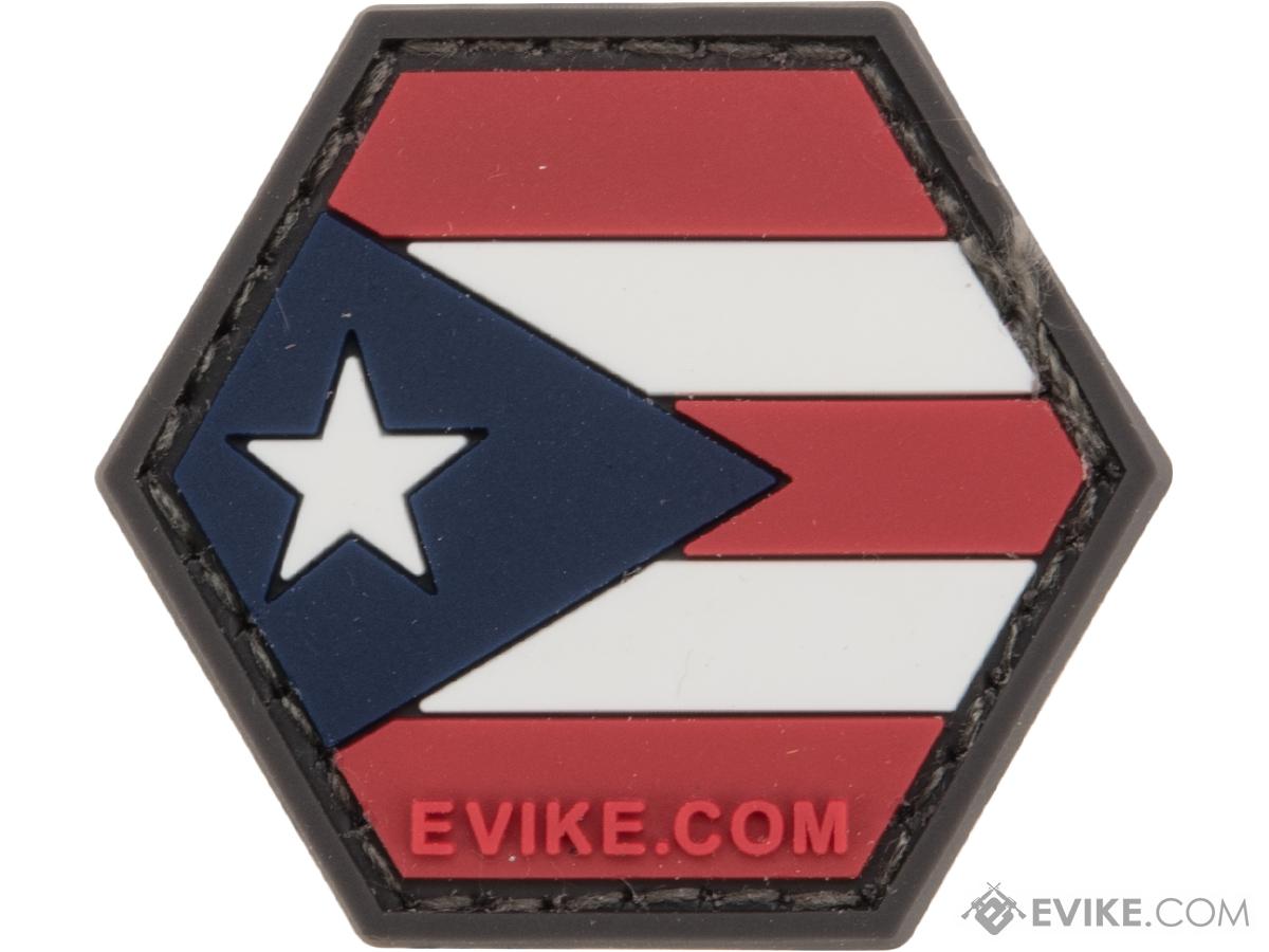 Operator Profile Pvc Hex Patch Flag Series Country Puerto Rico