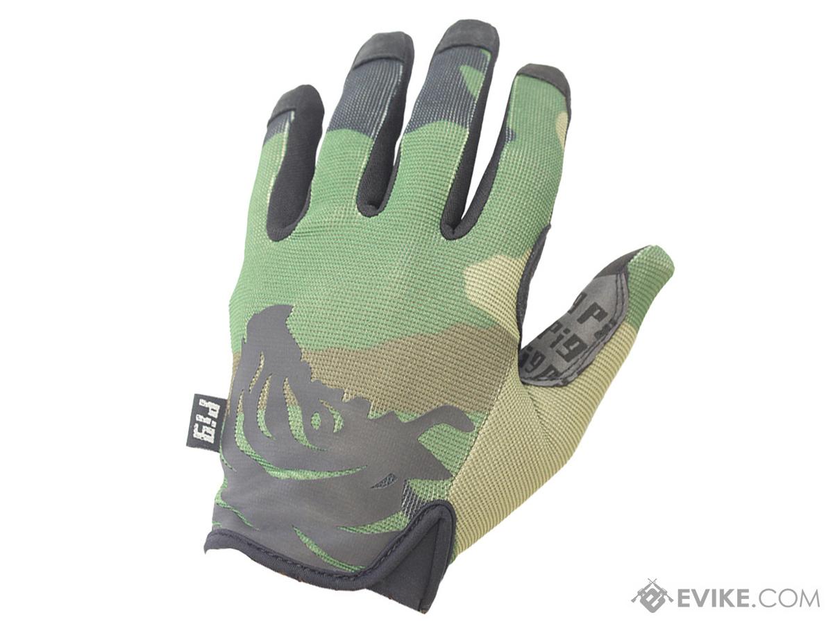 PIG FDT Delta Utility Gloves (Color: Woodland / Small)