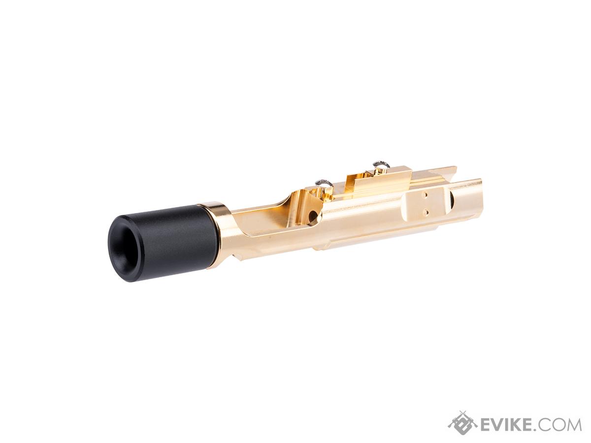 Slong Airsoft Bolt Carrier w/ Extension Piece for Tokyo Marui M4 MWS Gas Blowback Airsoft Rifles (Color: Gold)