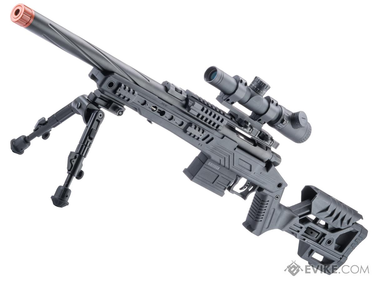 Slong Airsoft TSR-100 Airsoft Sniper Rifle (Model: CQB / Black