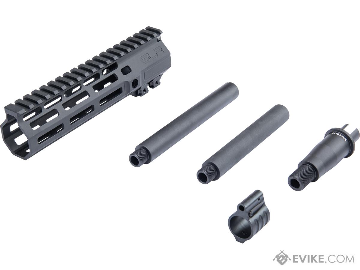 Dytac SLR Licensed ION Lite M-LOK Handguard Kit w/ Outer Barrel & Dummy Gas Block (Model: 7.5 / Black)