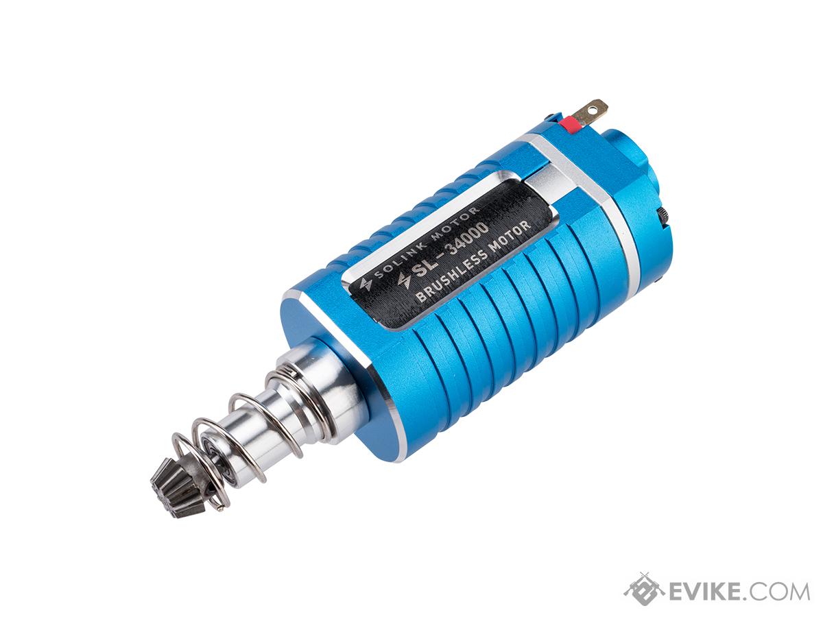 Solink Motor SX-1 Brushless Airsoft AEG Motor w/ Selectable RPM (Model: 34000RPM / Long)