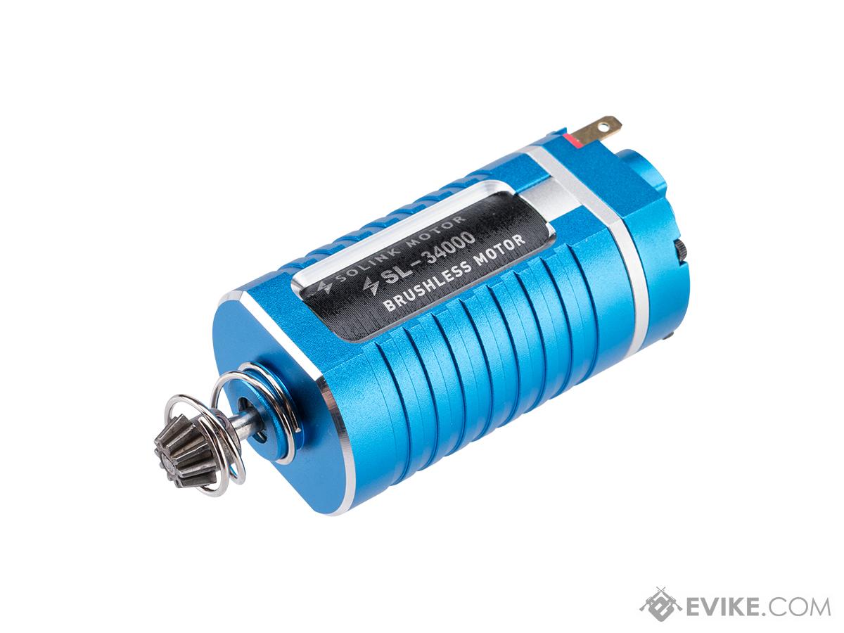 Solink Motor SX-1 Brushless Airsoft AEG Motor w/ Selectable RPM (Model: 34000RPM / Short)