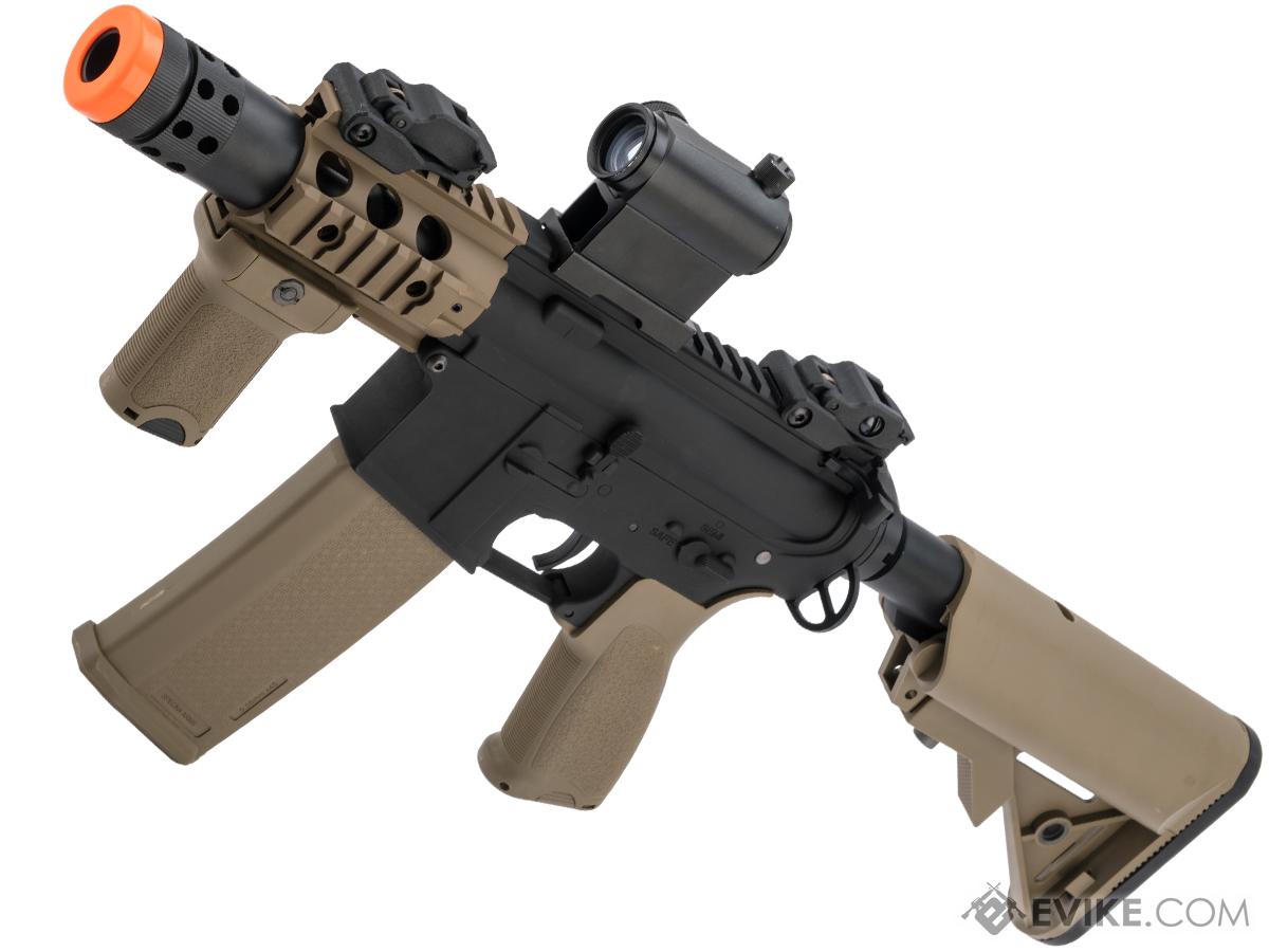 Specna Arms EDGE Series M4 AEG (Model: M4 PDW / 2-Tone Black & Tan)