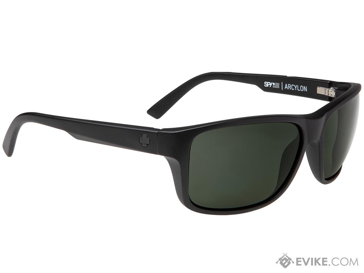 Spy Optic Arcylon Sunglasses (Color: Matte Black Frame / HD Plus Gray ...