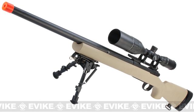 Snow Wolf US Army M24 Military Airsoft Bolt Action Scout Sniper Rifle  (Color: OD Green), Airsoft Guns, Shop By Rifle Models, M700 / M24 / M40 /  VSR10 -  Airsoft Superstore