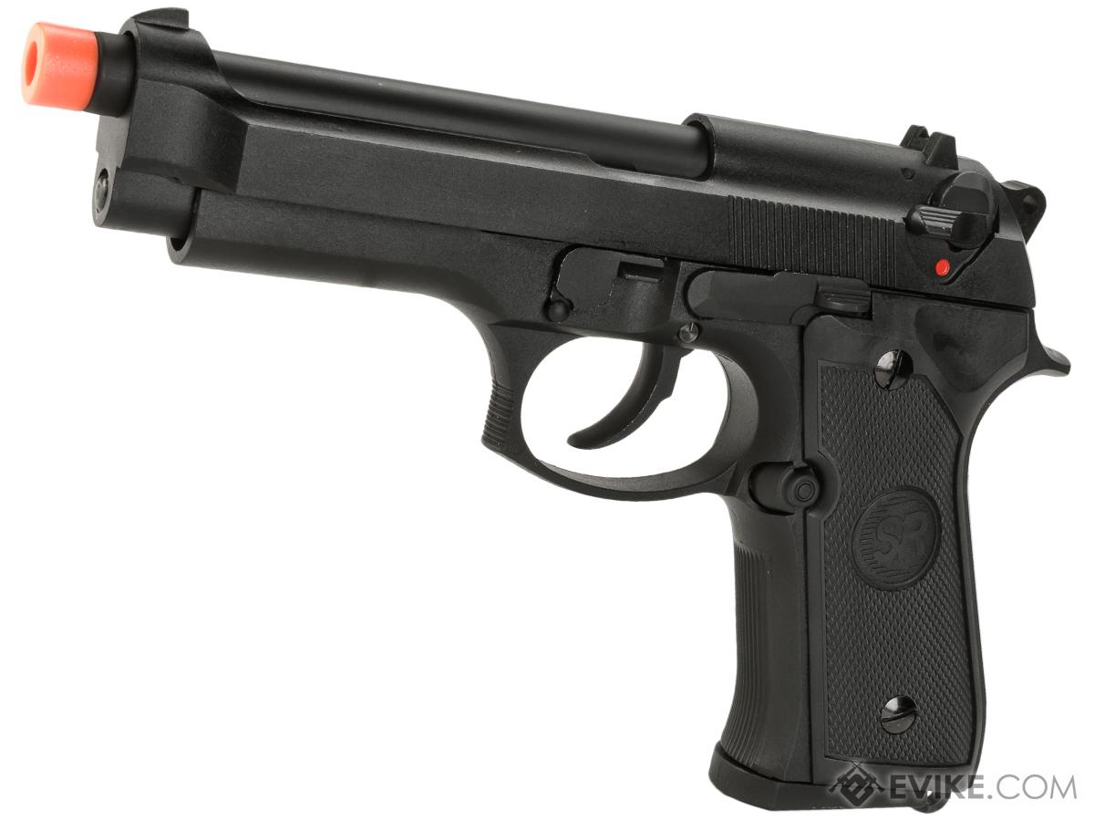 SRC Hybrid SR-92 M92 Airsoft Green Gas Blow Back Pistol Kit (Color: Black)