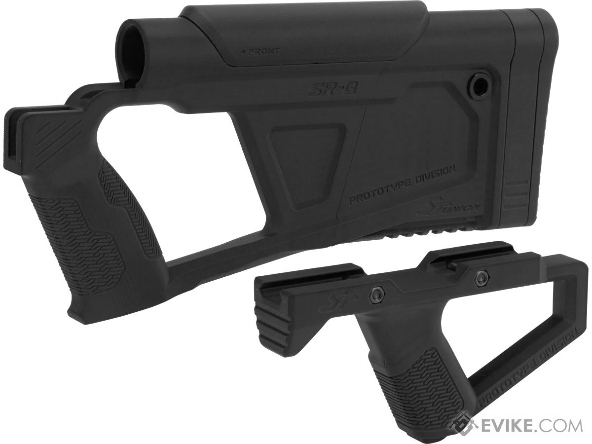 SRU Prototype Division Advanced Conversion Kit for KJW KC02 Series Airsoft GBB Rifles (Color: Black)