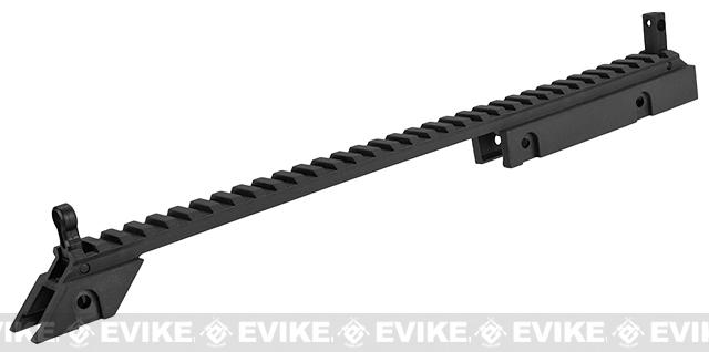 UFC G36 Extendable Folding Stock and Upper Sight Rail Set (Color: Black)