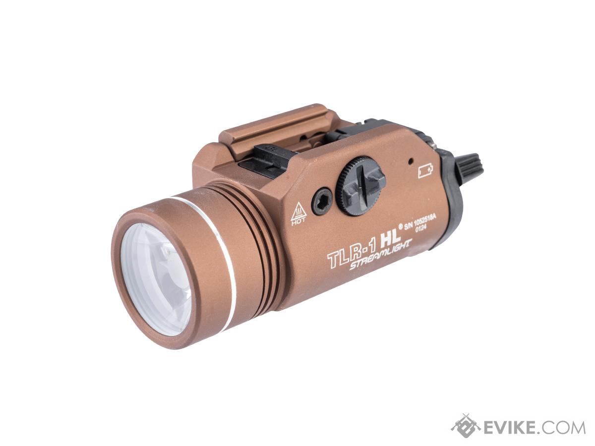 Streamlight TLR-1-HL 1000 Lumen C4 LED Rail Mounted Weapon Light (Color: Coyote Brown)