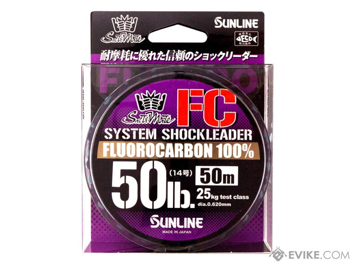 Sunline SaltiMate System Shock Leader FC Fishing Line (Size: 30lb / 110yd)