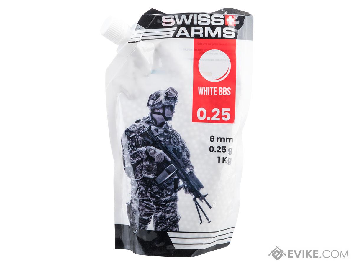 Swiss Arms High Grade Precision Airsoft BBs (Weight: 0.25g / 1kg)