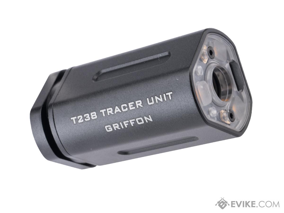 T238 Griffon Spitfire Rechargeable Dual-Round Compact Tracer Unit (Color: Black)