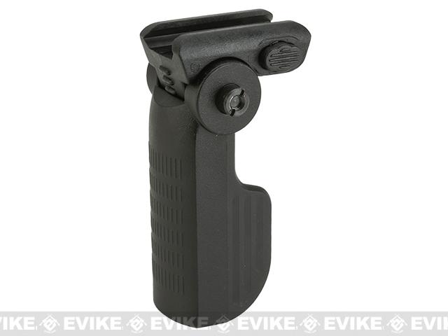 Tippmann Airsoft Folding Vertical Grip - Black, Accessories & Parts ...