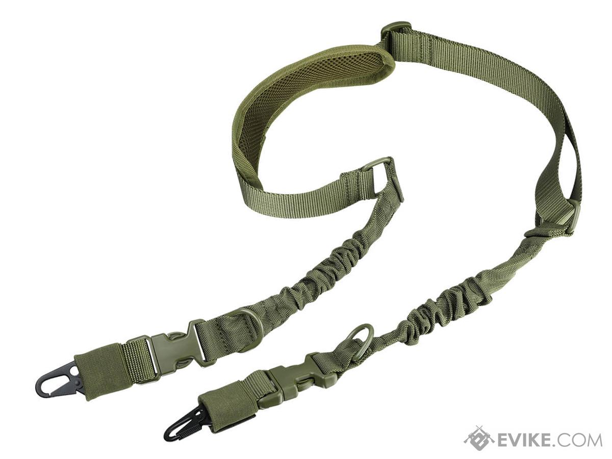 Tacbull FrontEdge Two-One Point Rifle Sling w/ Hooks (Color: OD Green)