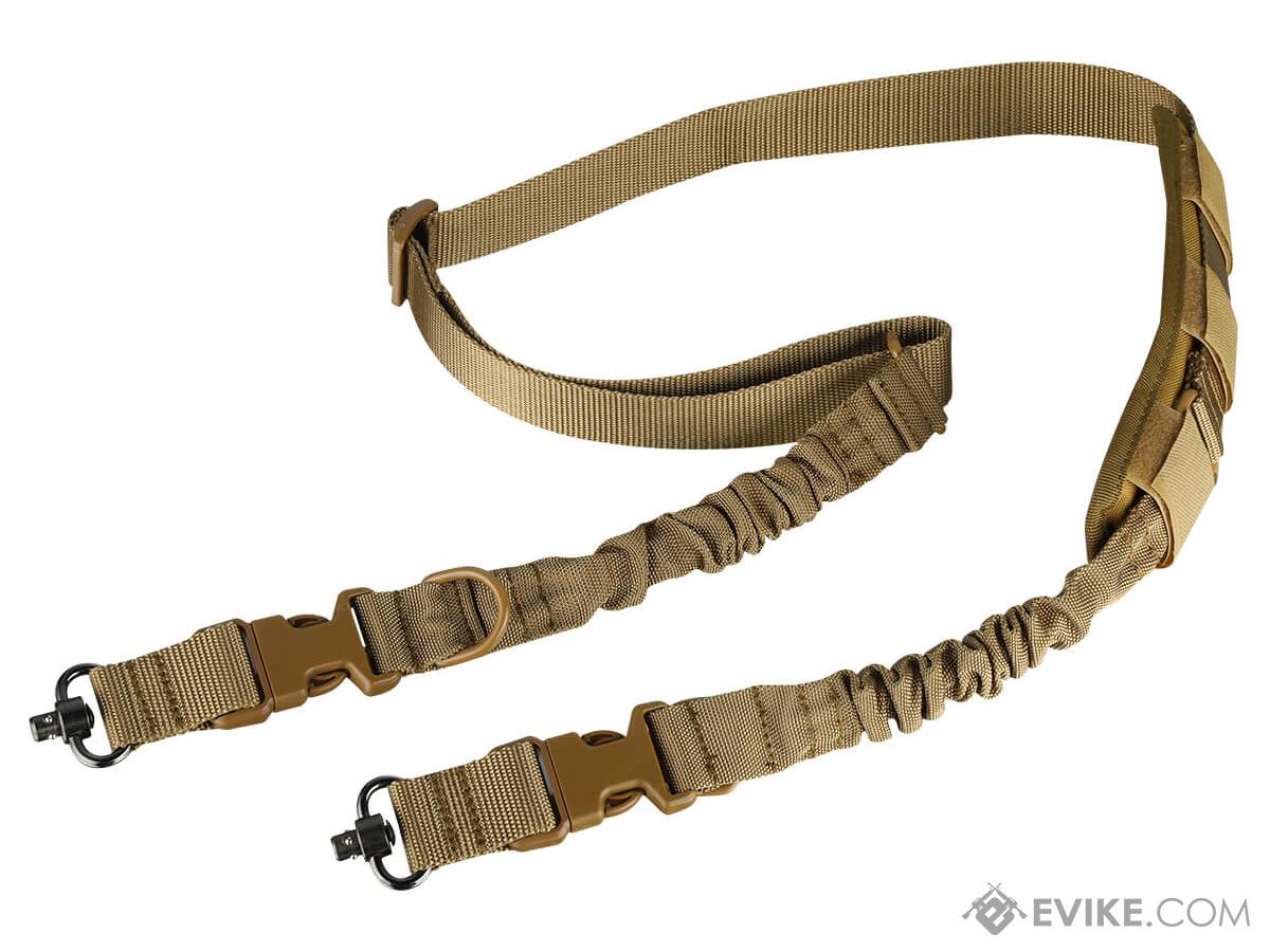 Tacbull FrontEdge Two-One Point Rifle Sling w/ QD Swivels (Color: Coyote Brown)