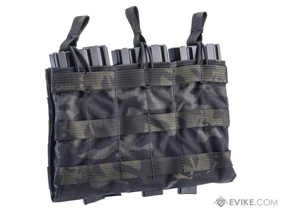 Tactical Tailor Fight Light 5.56 Triple Mag Panel (Color: Multicam Black)