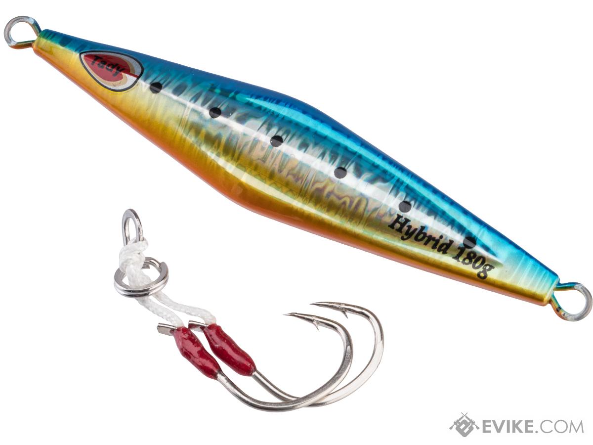 Tady Lures Slow Pitch TSP Hybrid Jig (Color: Blue Holo Glow / 180g)