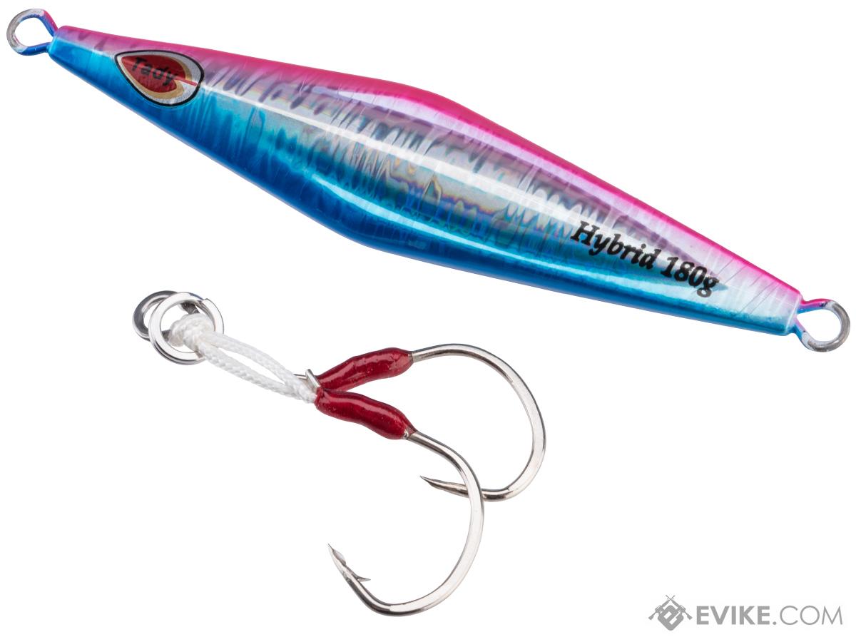 Tady Lures Slow Pitch TSP Hybrid Jig (Color: Blue Pink Glow / 180g)