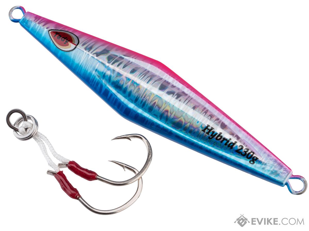 Tady Lures Slow Pitch TSP Hybrid Jig (Color: Blue Pink Glow / 230g)