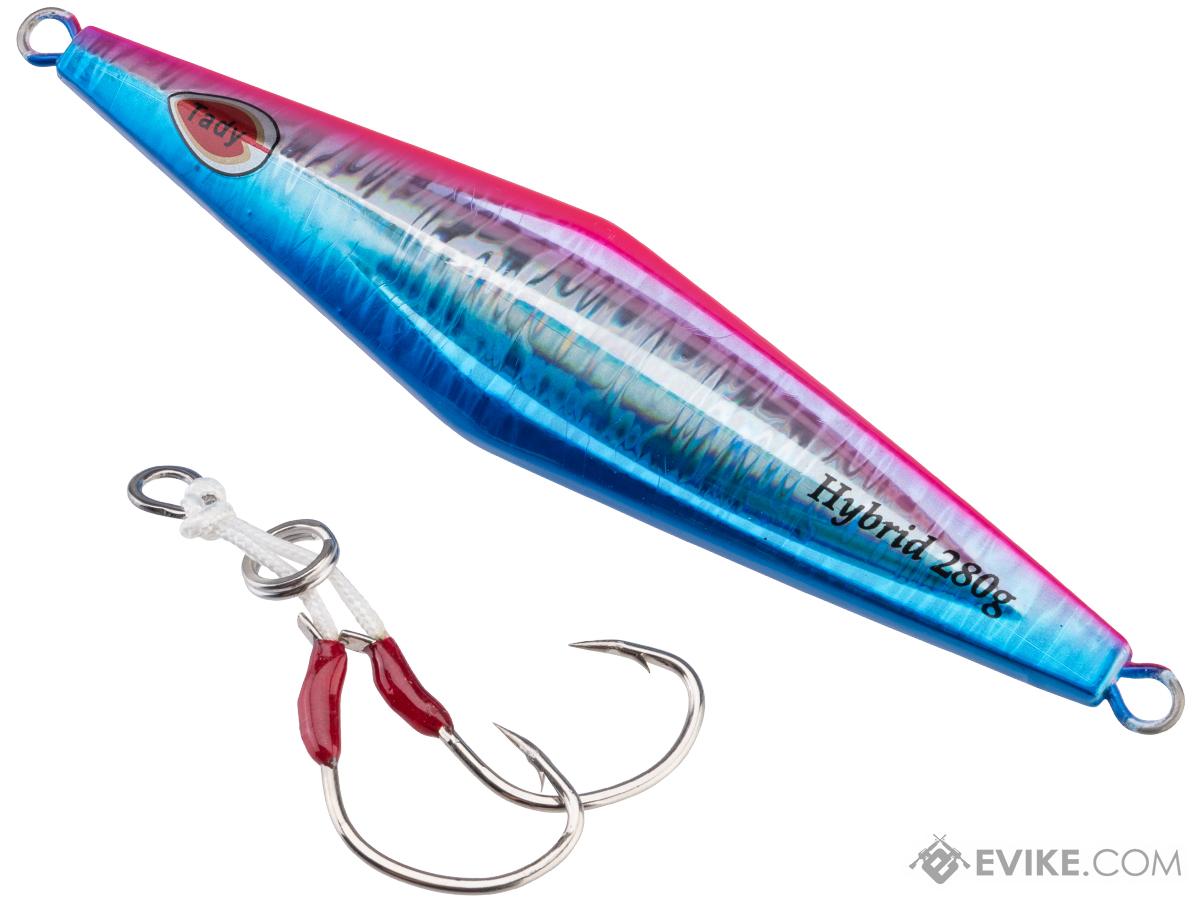 Tady Lures Slow Pitch TSP Hybrid Jig (Color: Blue Pink Glow / 280g)