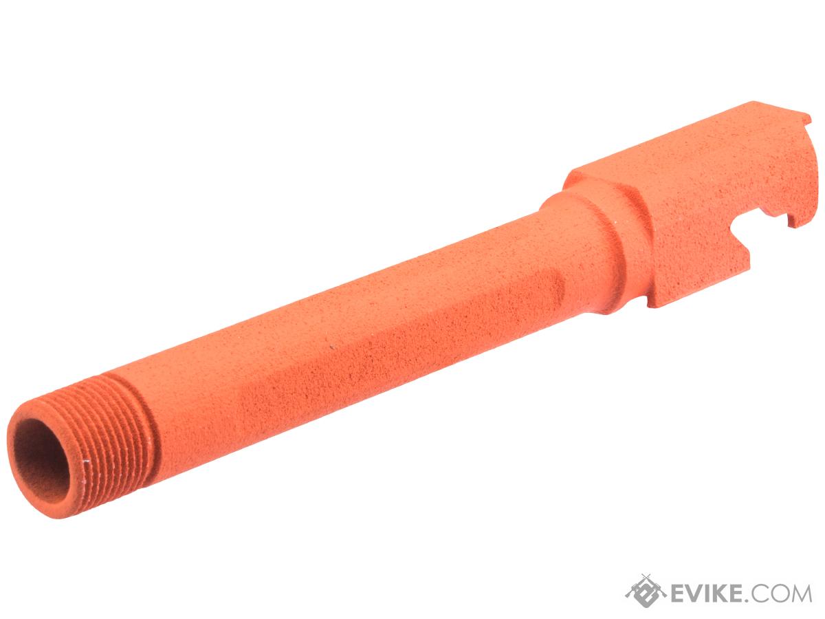 Tapp Airsoft 3D Printed Threaded Barrel w/ Custom Cerakote for Tokyo Marui P226 Gas Blowback Airsoft Pistols (Color: Hunter Orange)