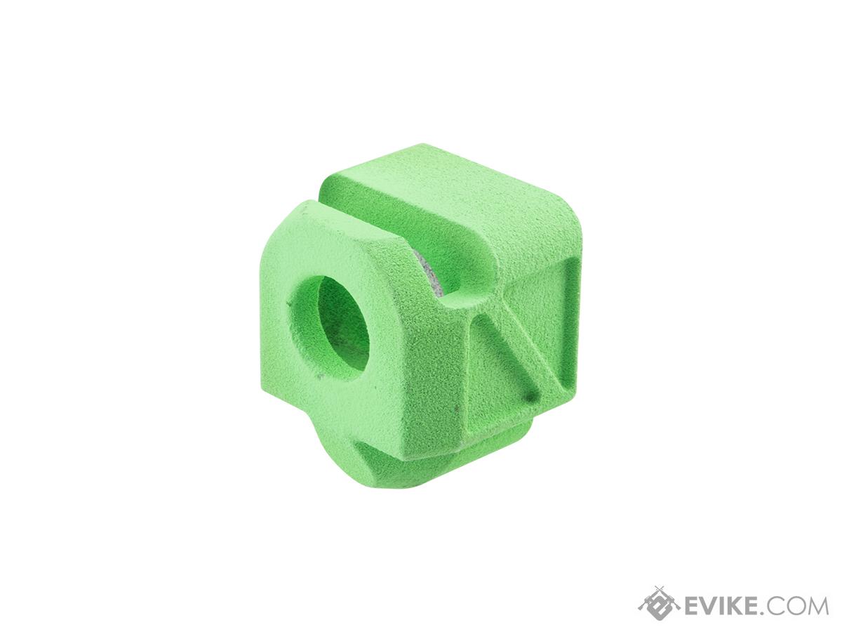 Tapp Airsoft 3D Printed 14mm Negative Stubby Compensator w/ Custom Cerakote for Gas Blowback Airsoft Pistols (Color: Parakeet Green)