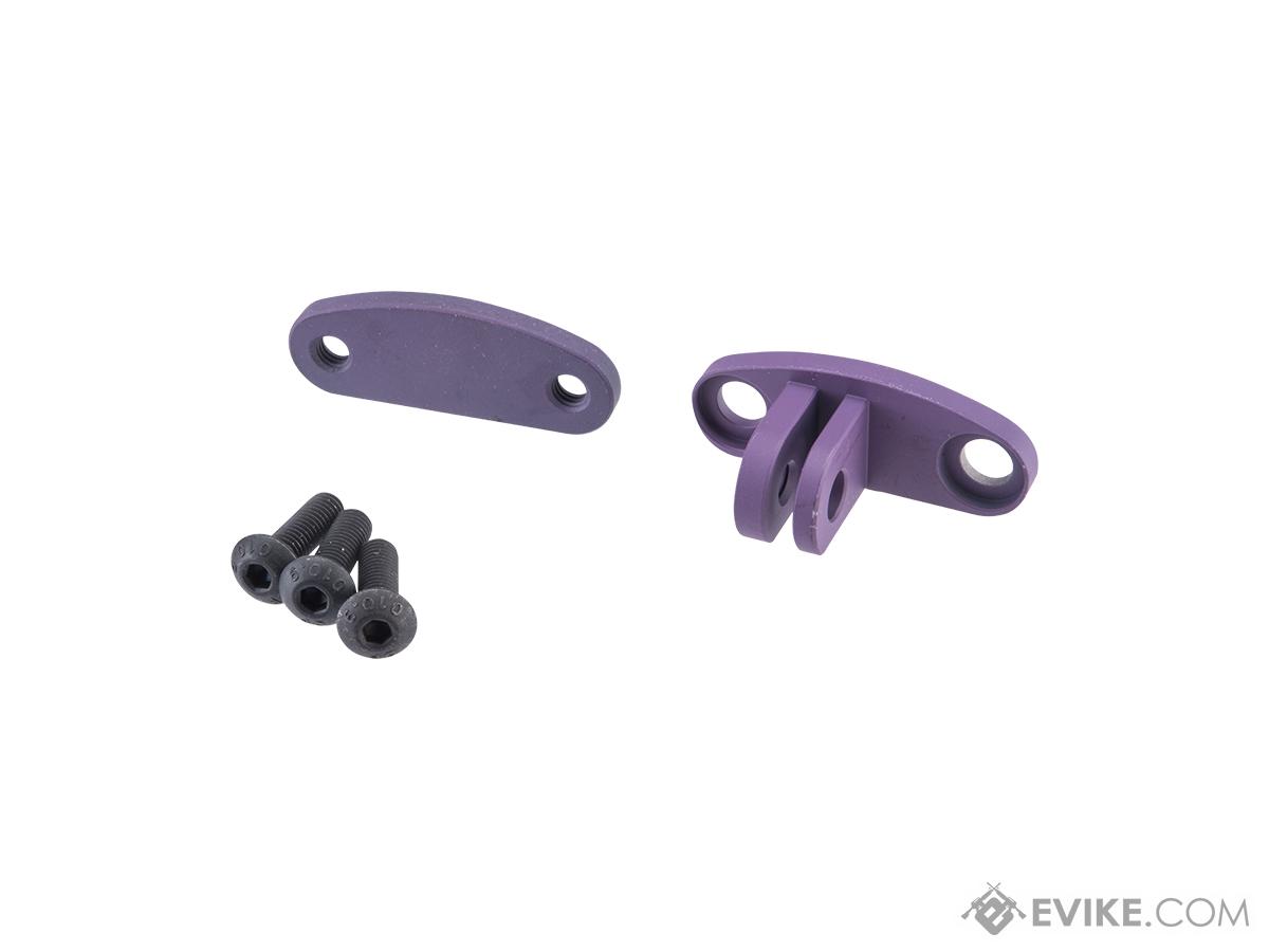 TAPP Airsoft Cerakote CNC Aluminum GoPro Mount for Dye I4/I5 Masks (Color: Bright Purple)