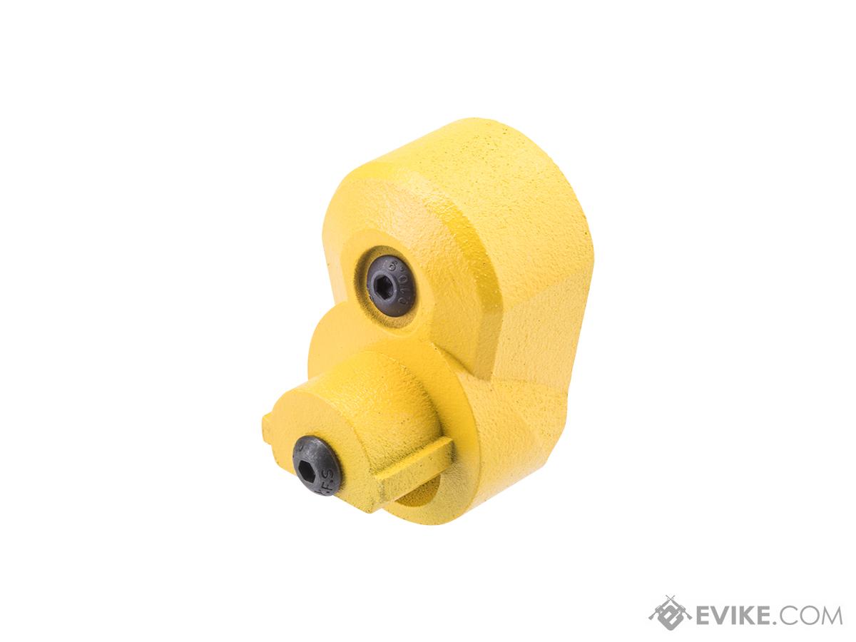 Tapp Airsoft Cerakote Drop Stock Adapter for M4/M16 Airsoft AEGs (Color: Corvette Yellow)