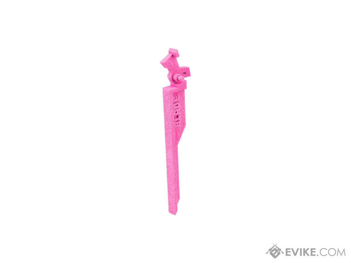 Tapp Airsoft Cerakote Trigger for Version 2 AEG Gearboxes (Model: Blade Trigger / Prison Pink)