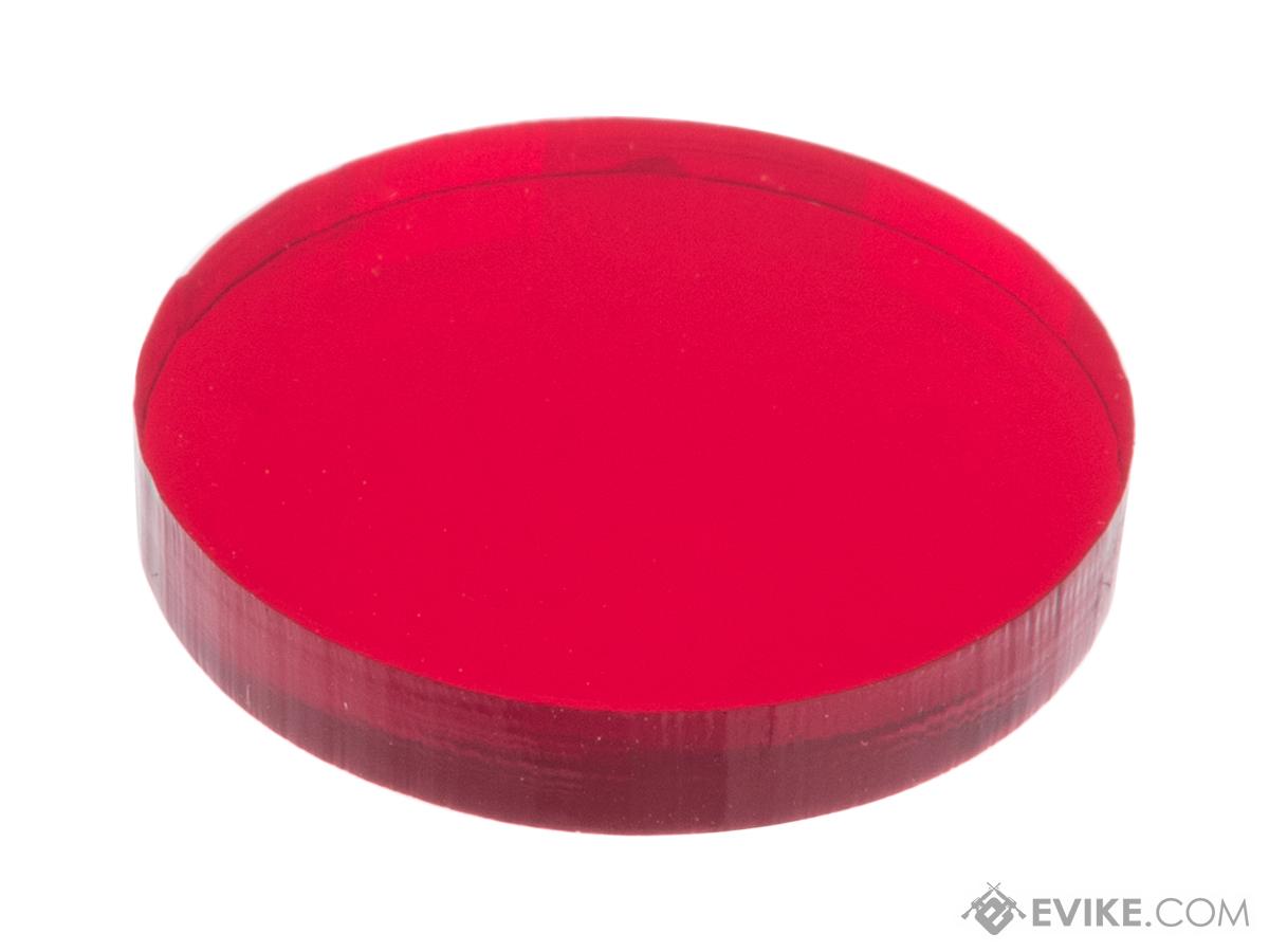 Tapp Airsoft Polycarbonate Lens Protector / Color Filter for TLR Weapon Lights (Color: Red)