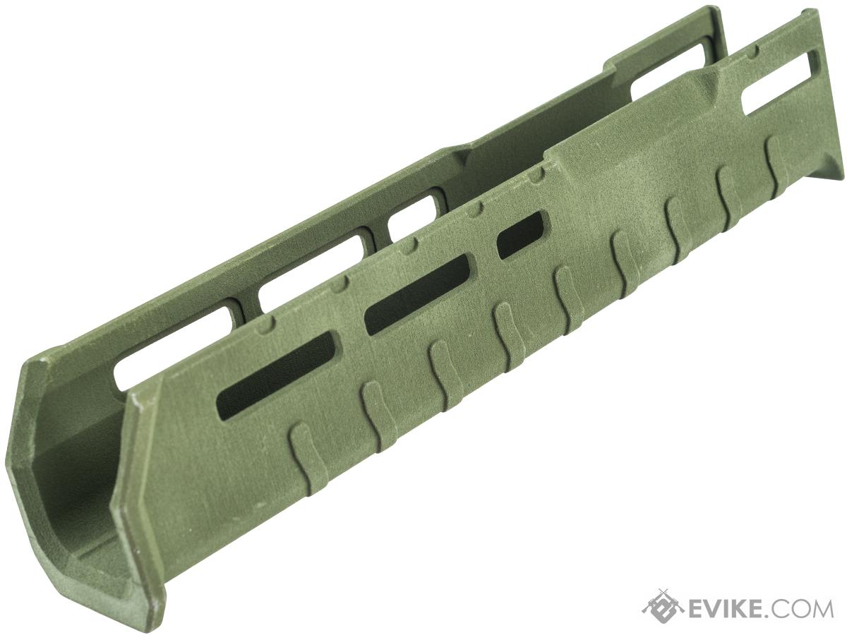 TAPP Airsoft Cerakote M-LOK Handguard for Tokyo Marui Saiga 12K Gas Blowback Airsoft Shotgun (Color: Multicam Bright Green)