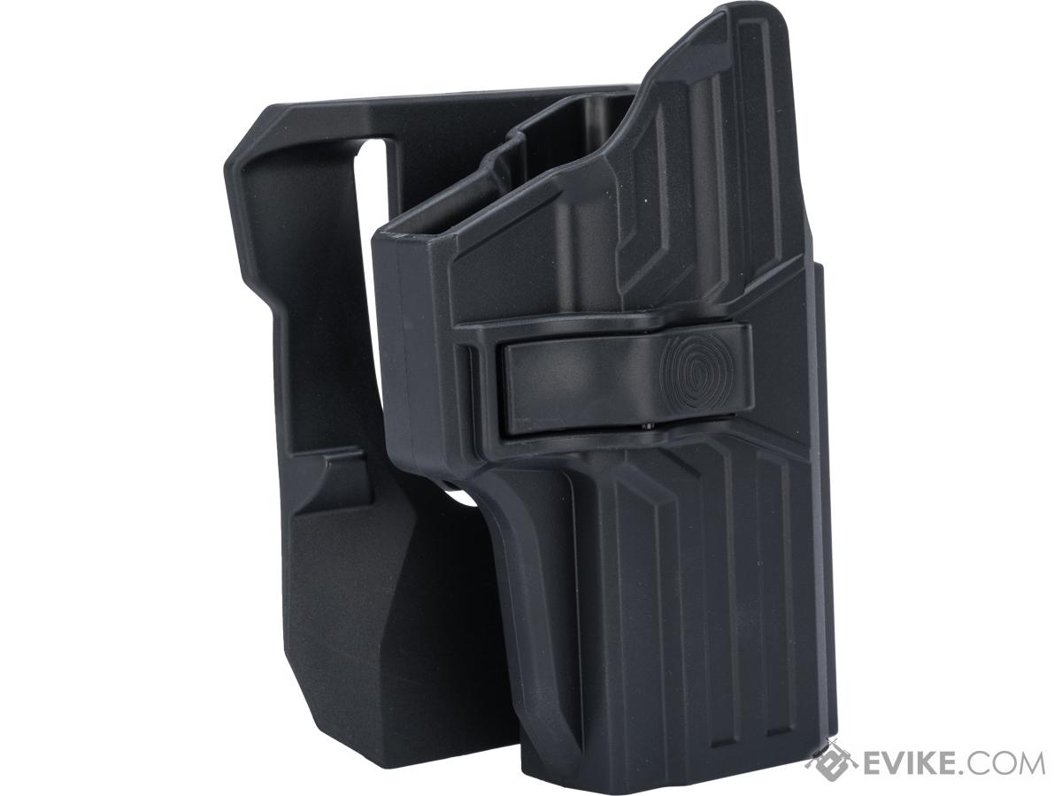 TEGE Injection Molded Hard Shell Pistol Holster (Model: SIG Sauer P320 / Right Hand / Belt Paddle)