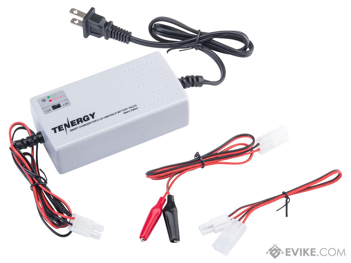 / Tenergy Version 2 Airsoft Smart Charger for 7.2V-12V NiMh &  NiCd Battery Packs by Tenergy - Advanced Type, Accessories & Parts,  Batteries, Chargers