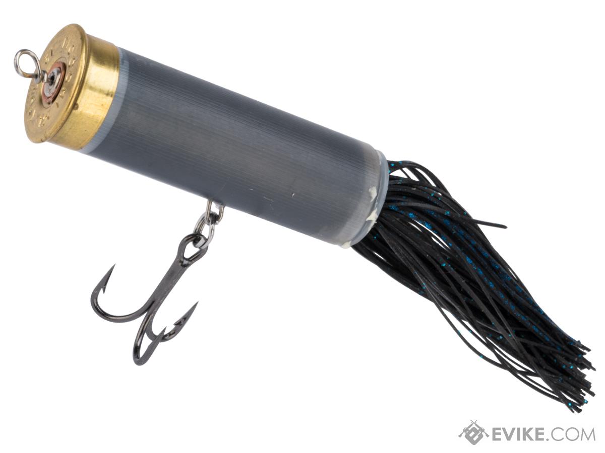 The Fishing Armory 12 Gauge Shot Shell Popper Lure (Color: Black)