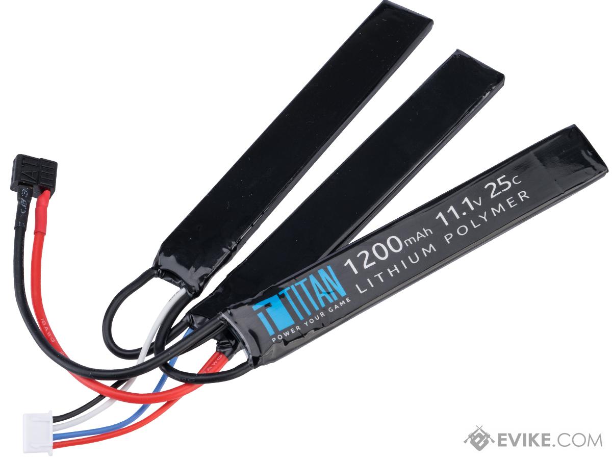 Titan Power 11.1v 1200mAh 25C Tri-Cell Type LiPo Battery (Connector: Deans)