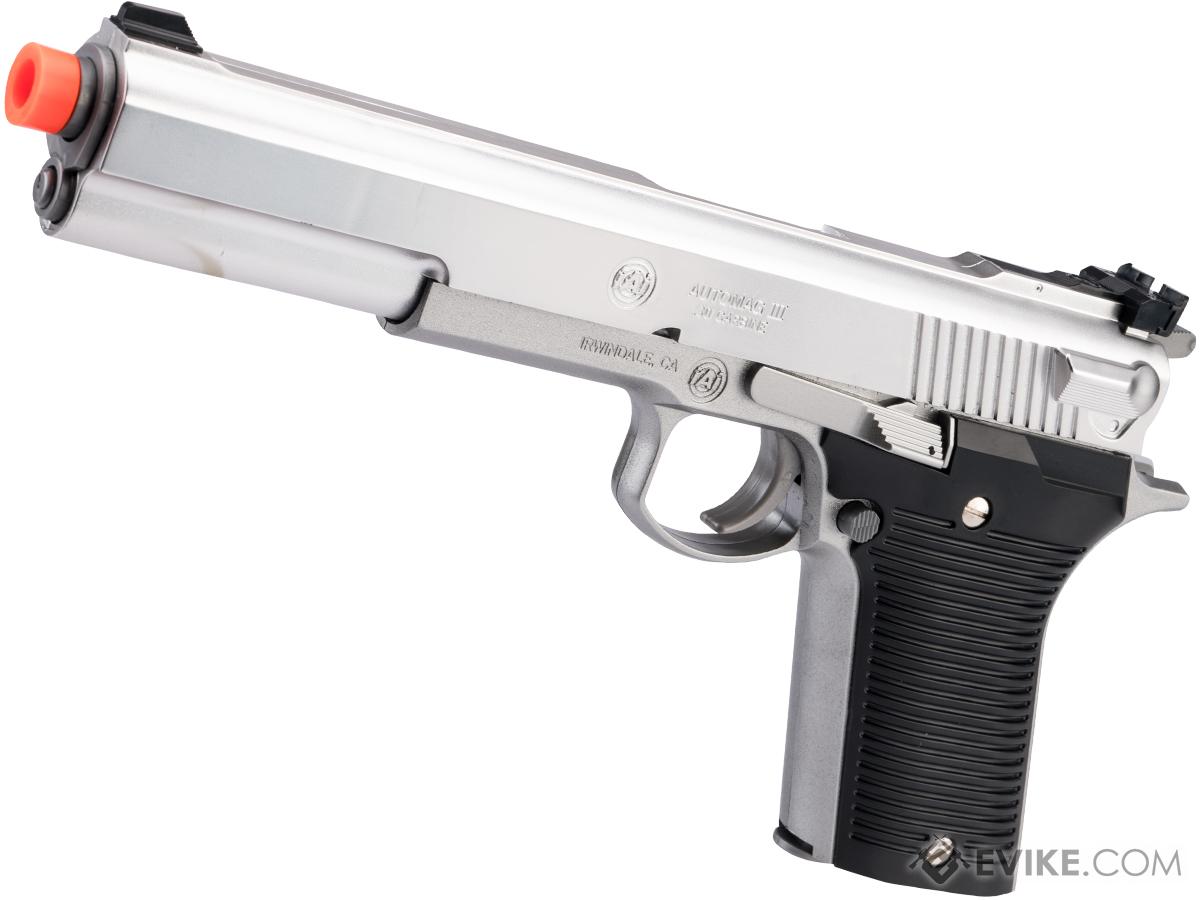 Tokyo Marui Auto Mag III Spring Airsoft Pistol (Model: Stainless Steel Finish)