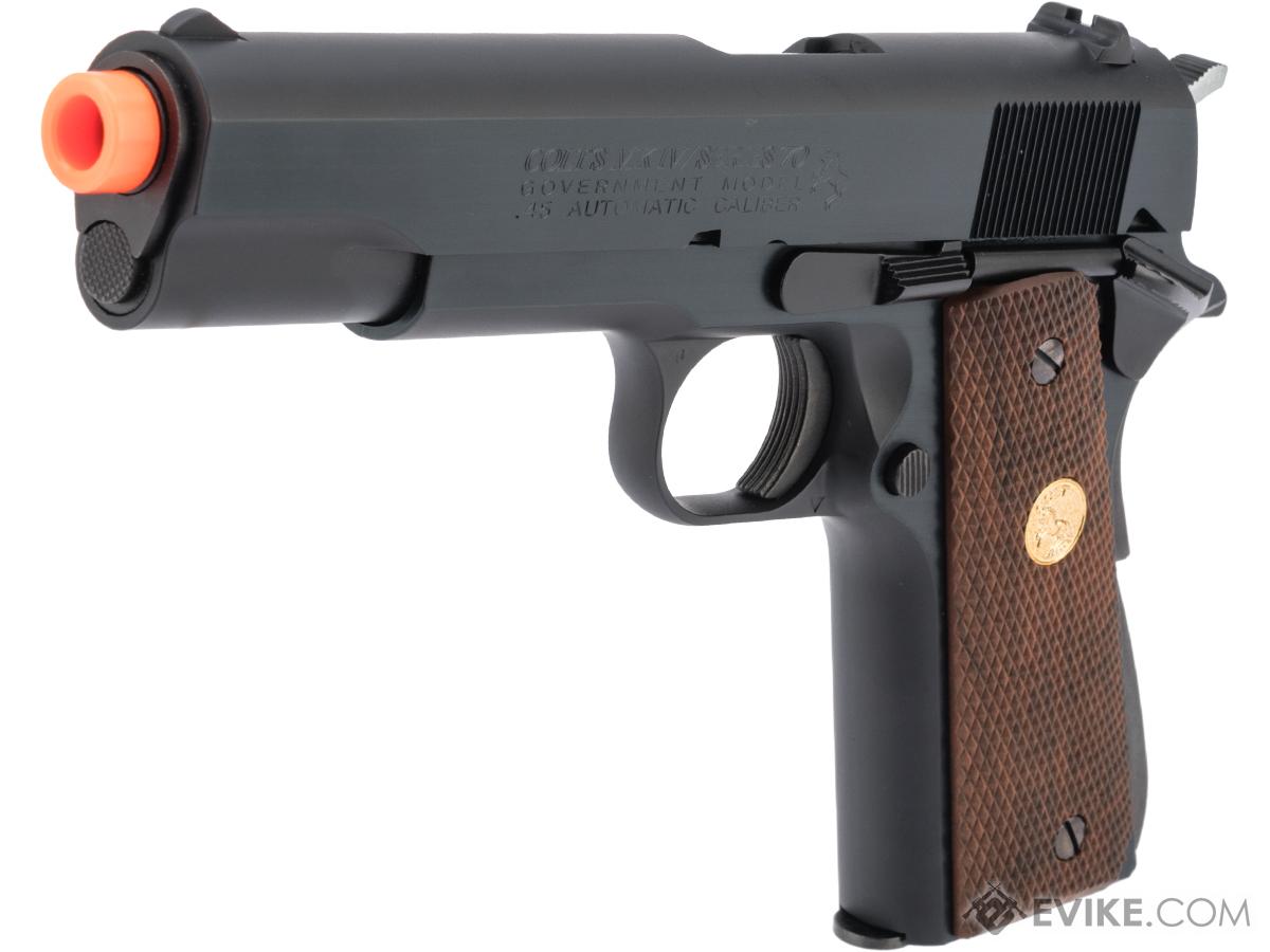 Tokyo Marui Licensed Colt Government Mark IV Series 70 1911 Airsoft Gas Blowback Pistol (Color: Black)