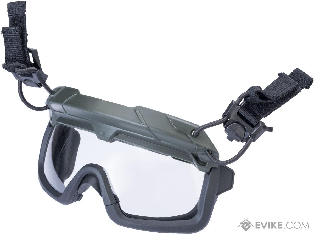 Emerson Industries Full Face Mask w/ Mesh Eye Protection & Visor ( OD Green  )