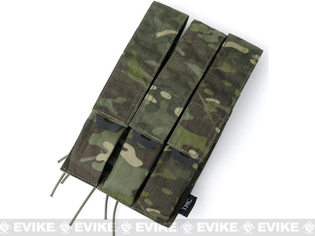 TMC MOLLE QUOP KRISS SMG Triple Mag Pouch (Color: Multicam Tropic)