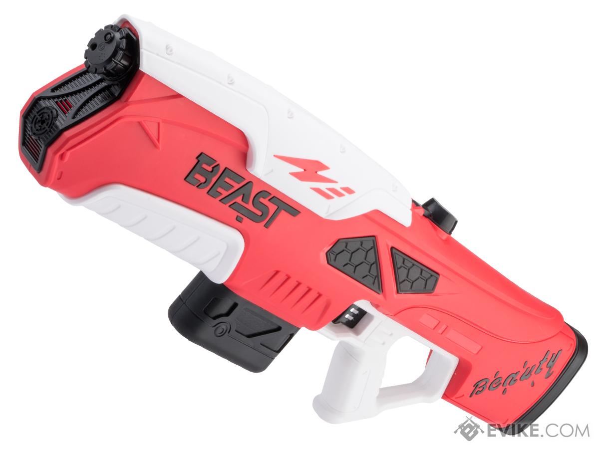 Rechargeable Battery Operated The Beast Water Gun Blaster (Color: Flame Red)