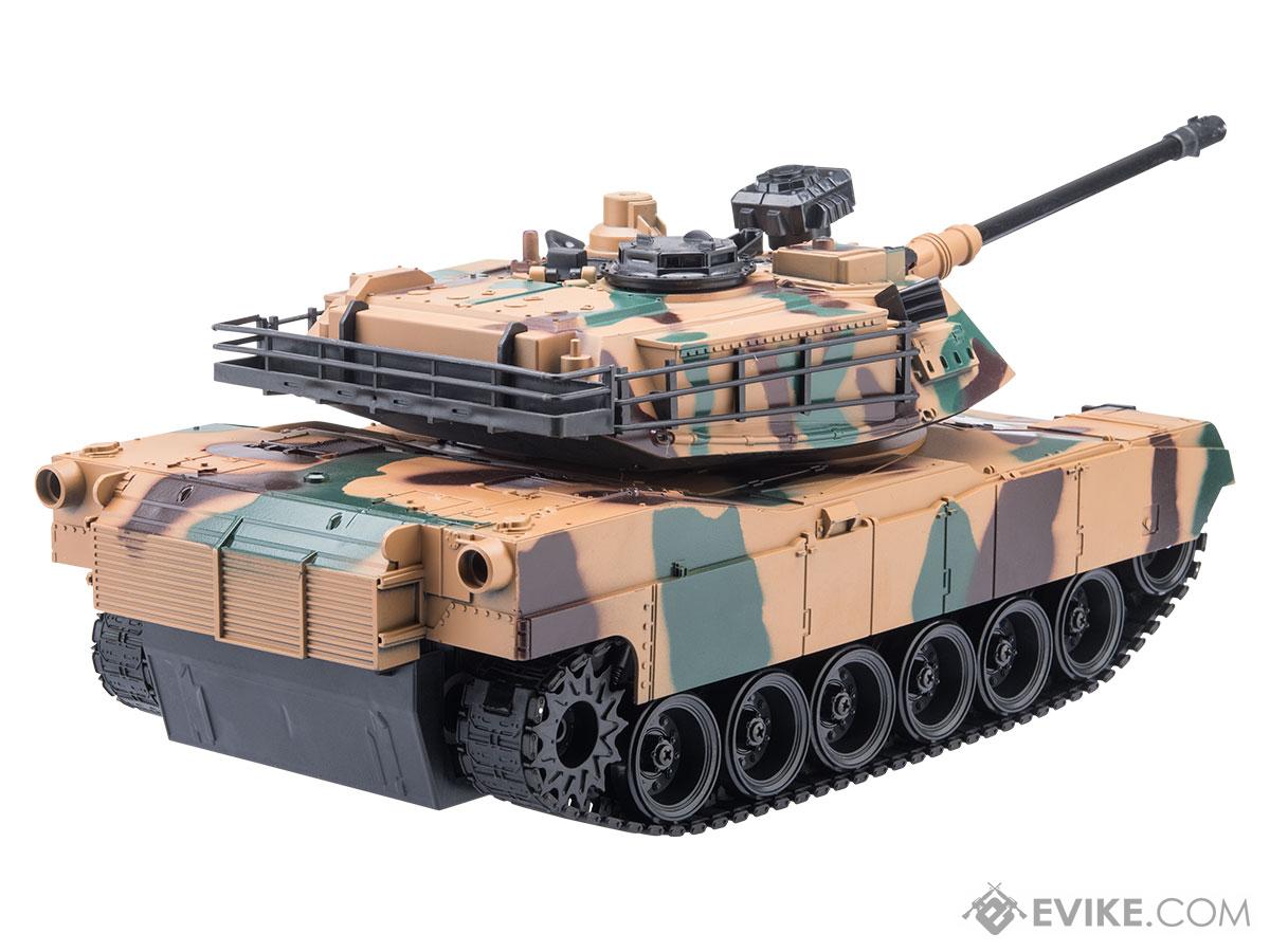 1:18 Scale RC Airsoft BB Firing Battle Tank (Model: M1A2 / Desert Camo ...