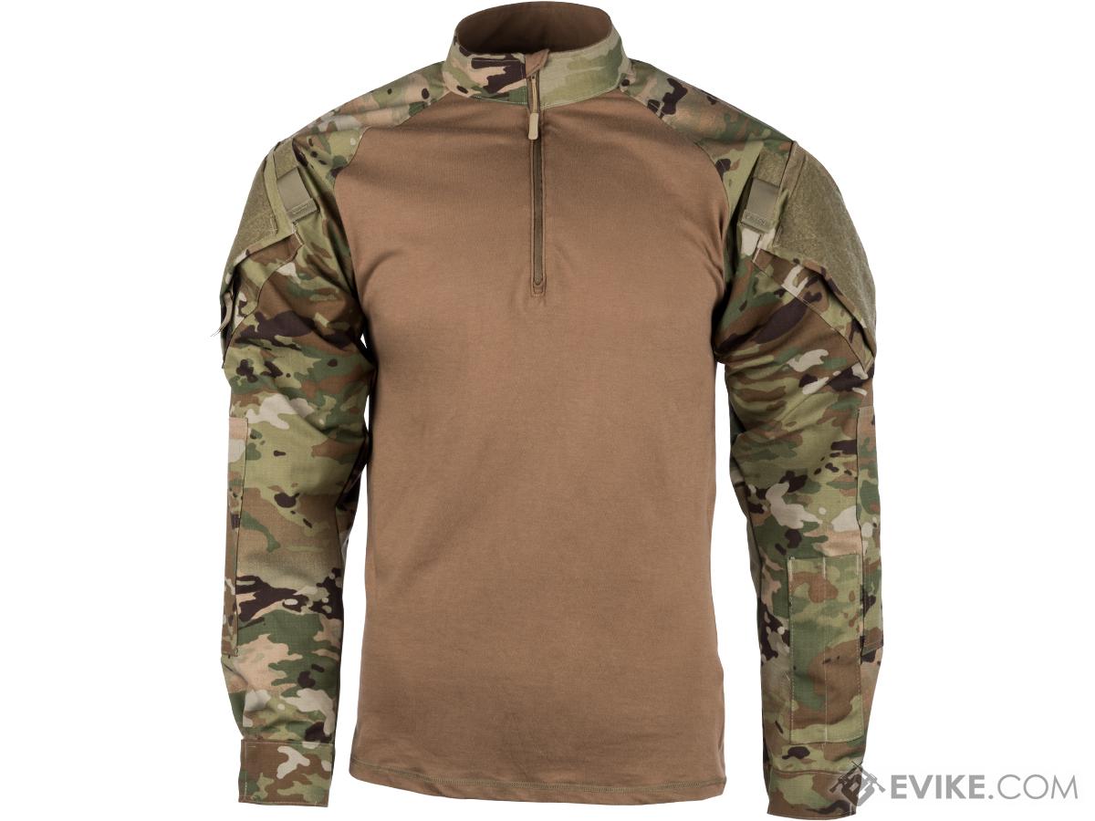 Tru-Spec Army Combat Shirt NYCO 1/4 Zip (Color: Scorpion OCP / Small ...