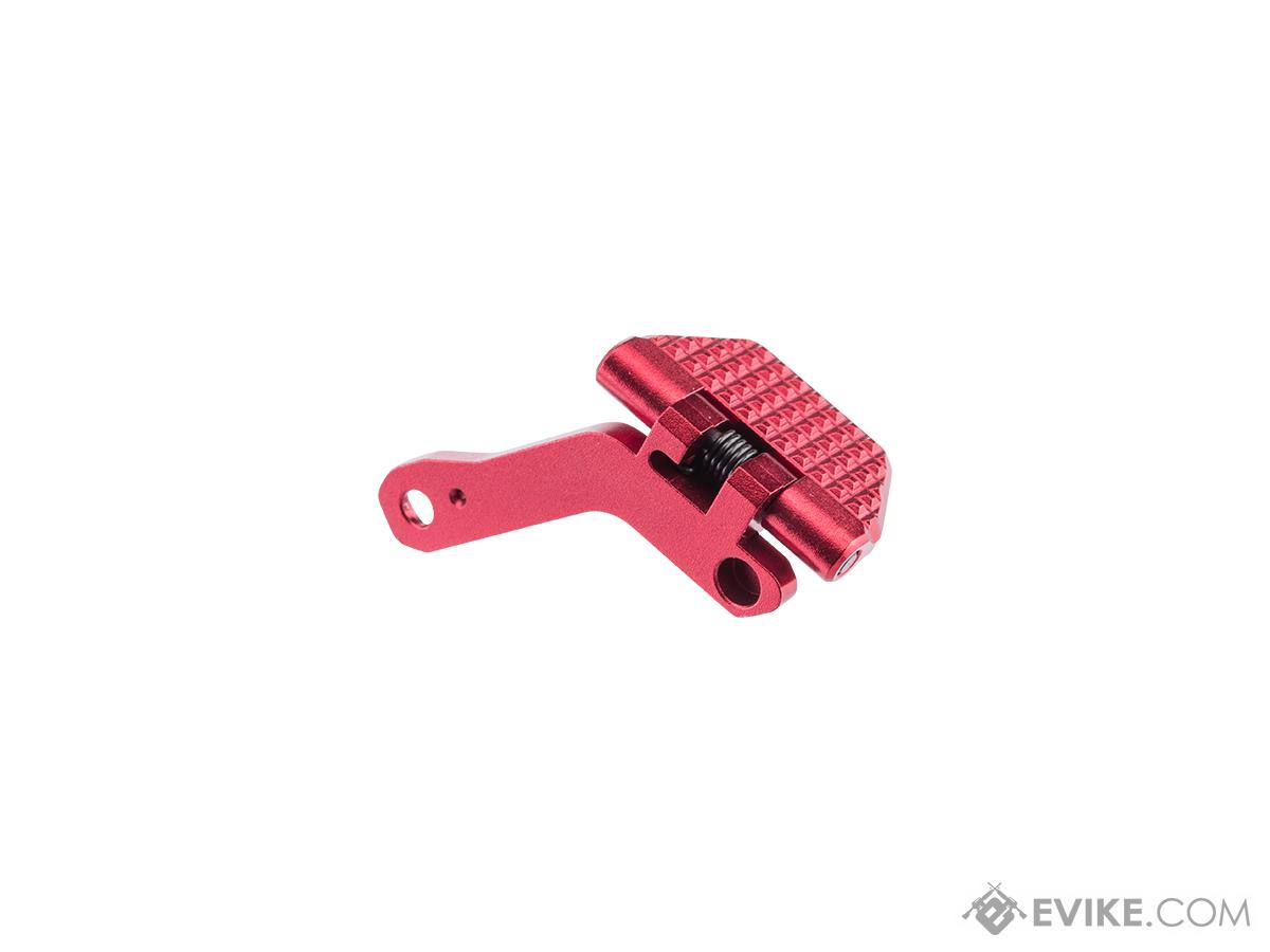 Titanium Tactical Industry Folding Thumb Rest for Action Army AAP-01 Gas Blowback Airsoft Pistols (Color: Red / Right Side)