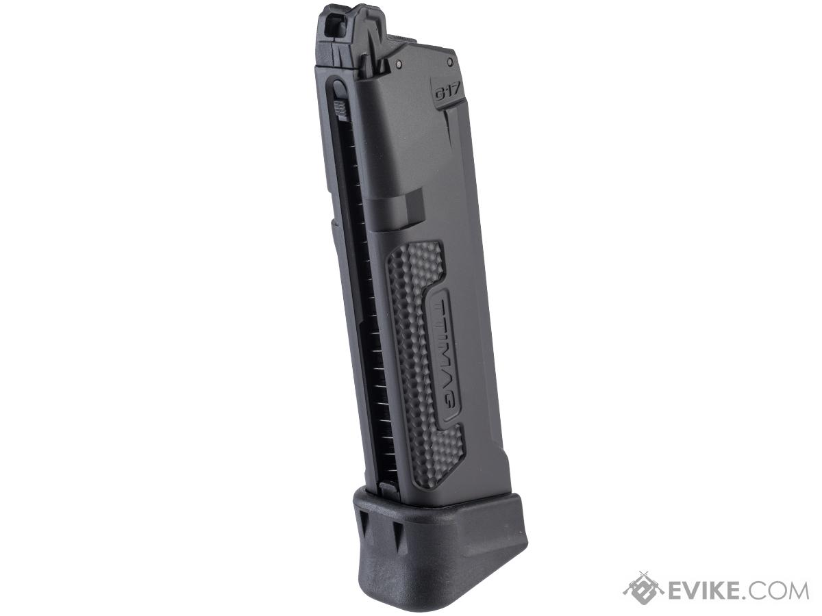 Titanium Tactical Industry 26 Round Lightweight Magazine for GLOCK 17 Gas Blowback Airsoft Pistols (Color: Black)