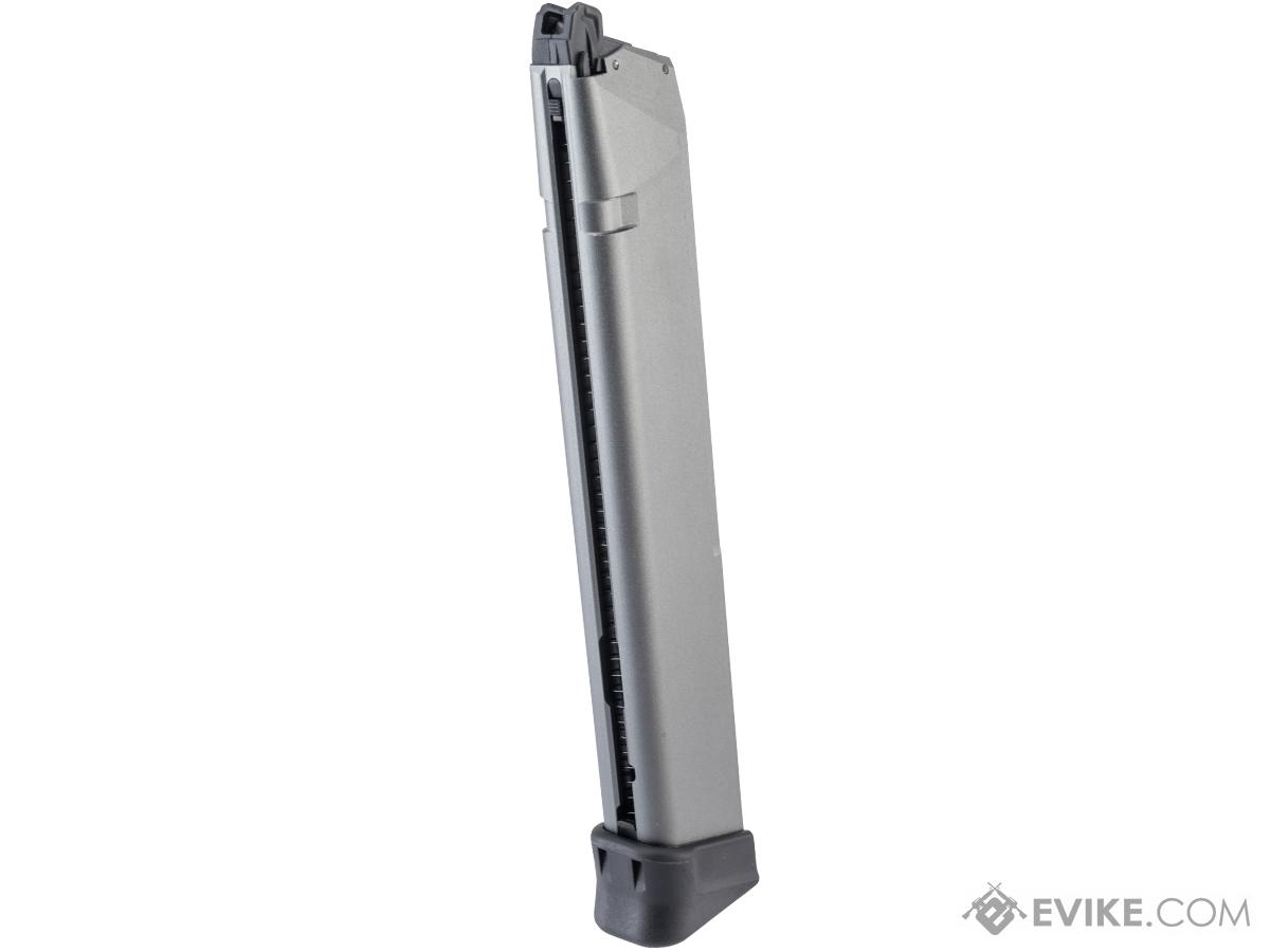 Titanium Tactical Industry CNC 50 Round Lightweight Extended Magazine for AAP-01 / Elite Force GLOCK Gas Blowback Airsoft Pistols (Color: Grey)