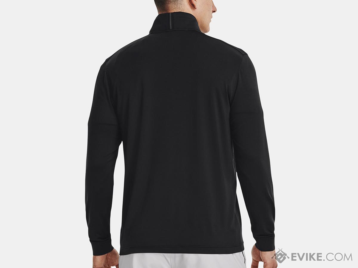 Under Armour Men's Playoff 1/4 Zip Long Sleeve Shirt (Color: Black / XX ...