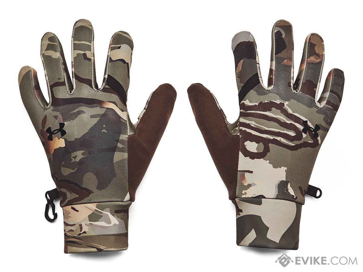 Under Armour Men's UA Early Season Liner Gloves (Color: Camo / Large)