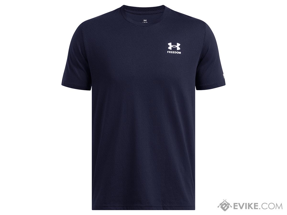 Under Armor UA Freedom Vets Day T-Shirt (Color: Blue / Large)